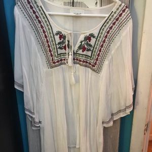 Forever 21 Peasant Top